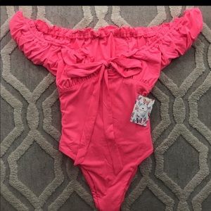 off shoulder bodysuit